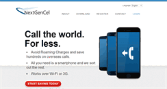 Desktop Screenshot of nextgencel.com